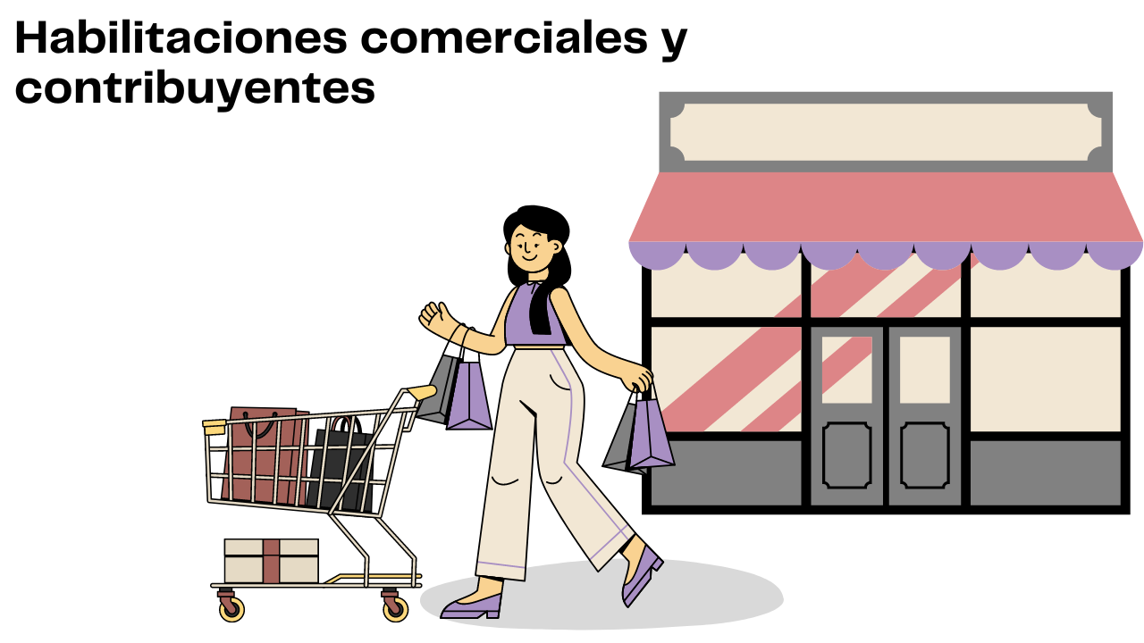 Habilitaciones comerciales y contribuyentes – Enero 2024