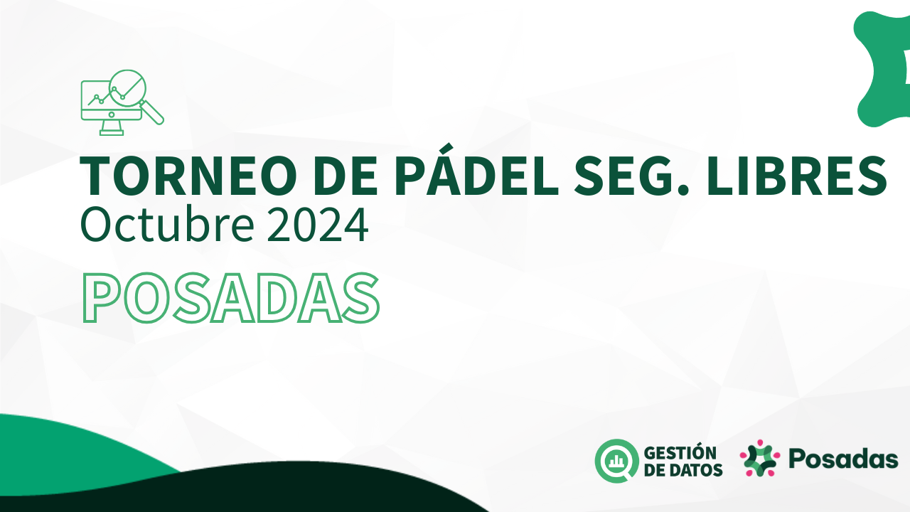 Torneo de pádel Segmento Libres – Octubre 2024