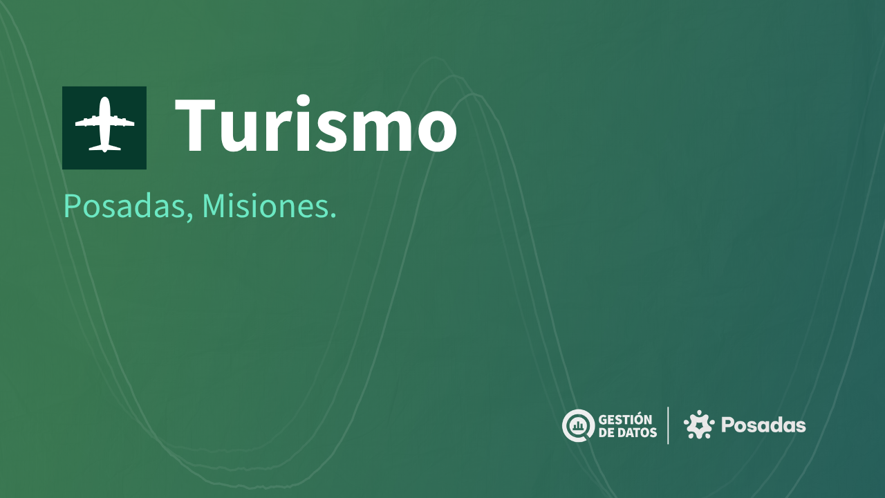 Informe de turismo de la ciudad de Posadas – Abril 2026